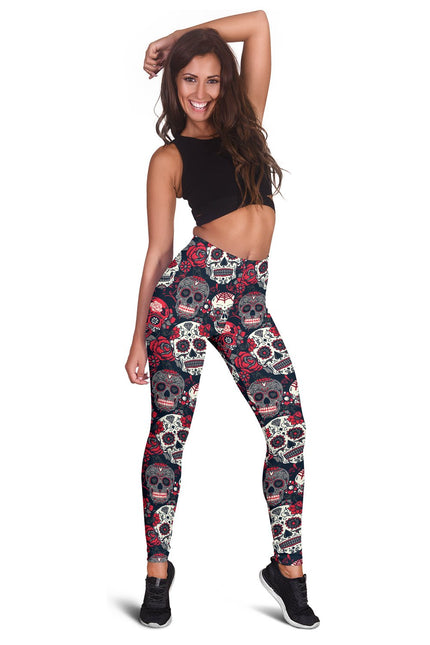 Skull Lovers Fitness Leggings - Carbone's Marketplace