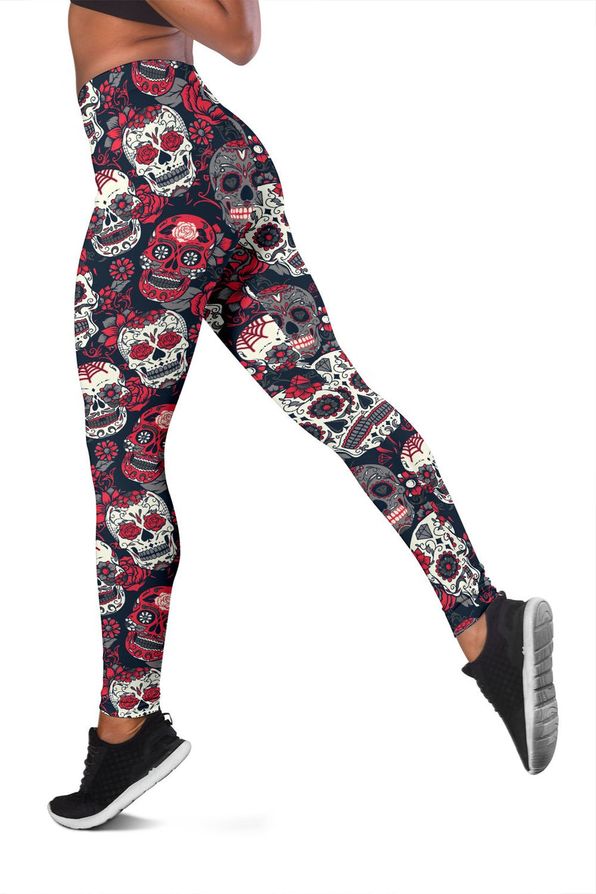 Skull Lovers Fitness Leggings - Carbone's Marketplace