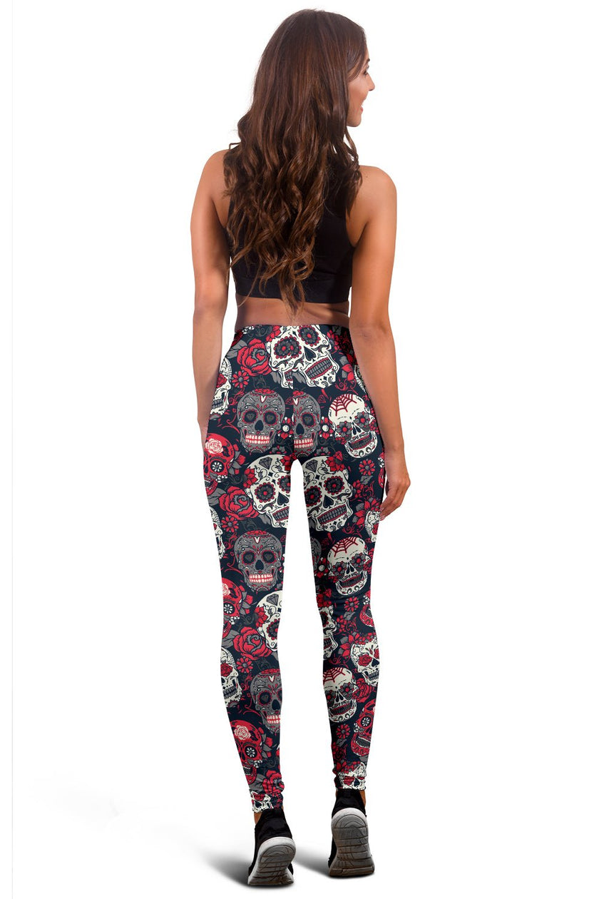 Skull Lovers Fitness Leggings - Carbone's Marketplace