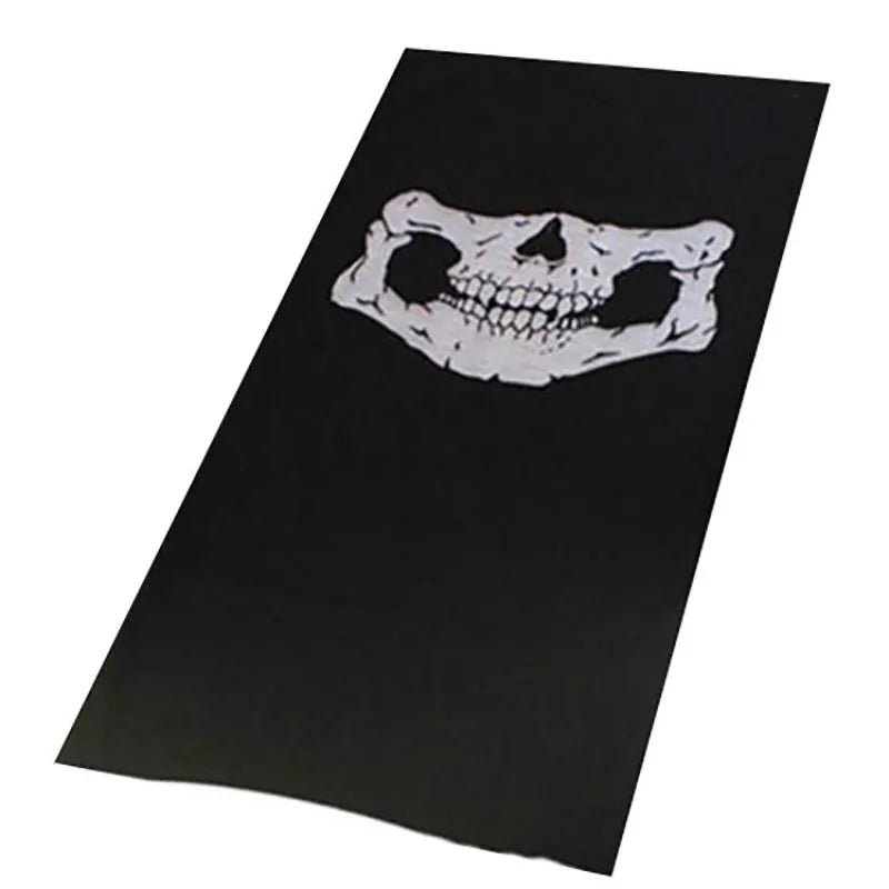 Skull Masks Grimace Men And Women Cool Black Long Masks Outdoor Games Play Motorcycle Bicycle Protective Bike Balaclavas Scarf - Carbone's Marketplace