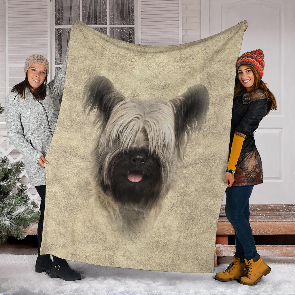 Skye Terrier Face Hair Blanket - Carbone's Marketplace