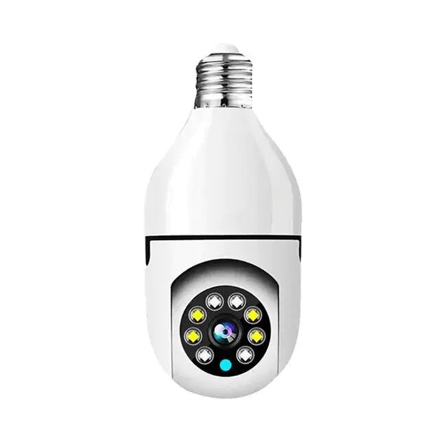 Smart 5G Surveillance Bulb: Full - Color Night Vision - Carbone's Marketplace
