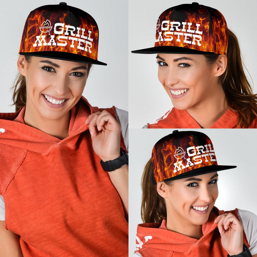 Snapback Hat Grill Master BBQ Barbecue - Carbone's Marketplace