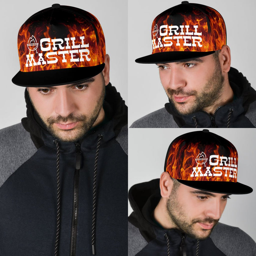 Snapback Hat Grill Master BBQ Barbecue - Carbone's Marketplace