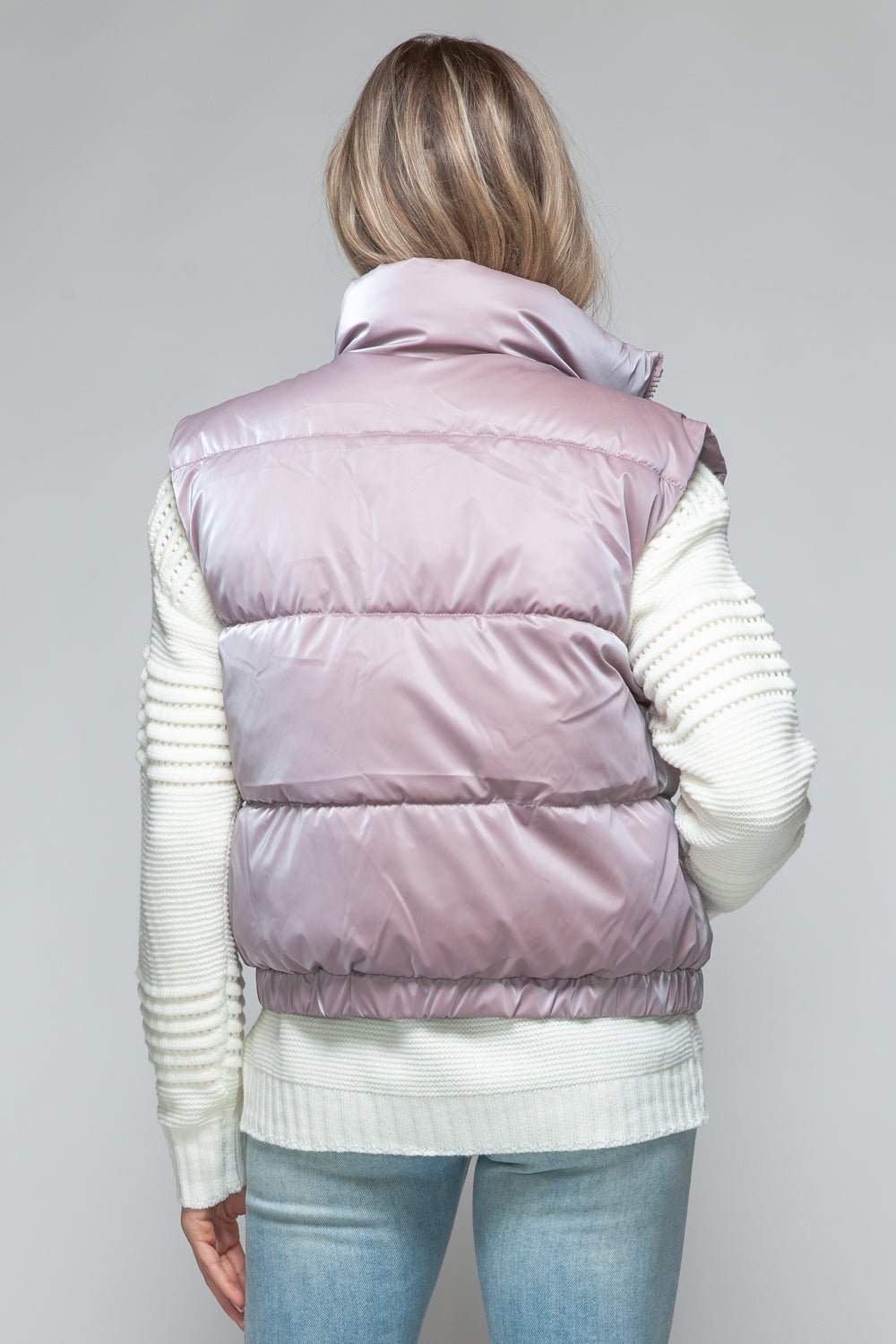 Snobbish Fine Fur Lining Quilted Vest - Carbone's Marketplace