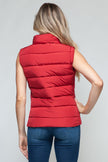 Snobbish Zip Up Turtleneck Vest with Pockets - Carbone's Marketplace