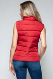 Snobbish Zip Up Turtleneck Vest with Pockets - Carbone's Marketplace