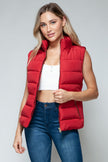 Snobbish Zip Up Turtleneck Vest with Pockets - Carbone's Marketplace