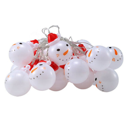 Snowman string lights Christmas lights decoration lights - Carbone's Marketplace