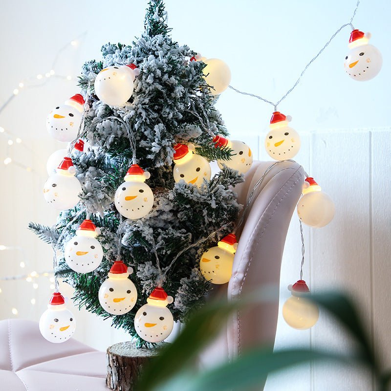 Snowman string lights Christmas lights decoration lights - Carbone's Marketplace