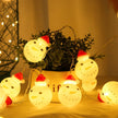Snowman string lights Christmas lights decoration lights - Carbone's Marketplace