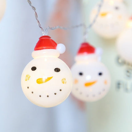 Snowman string lights Christmas lights decoration lights - Carbone's Marketplace