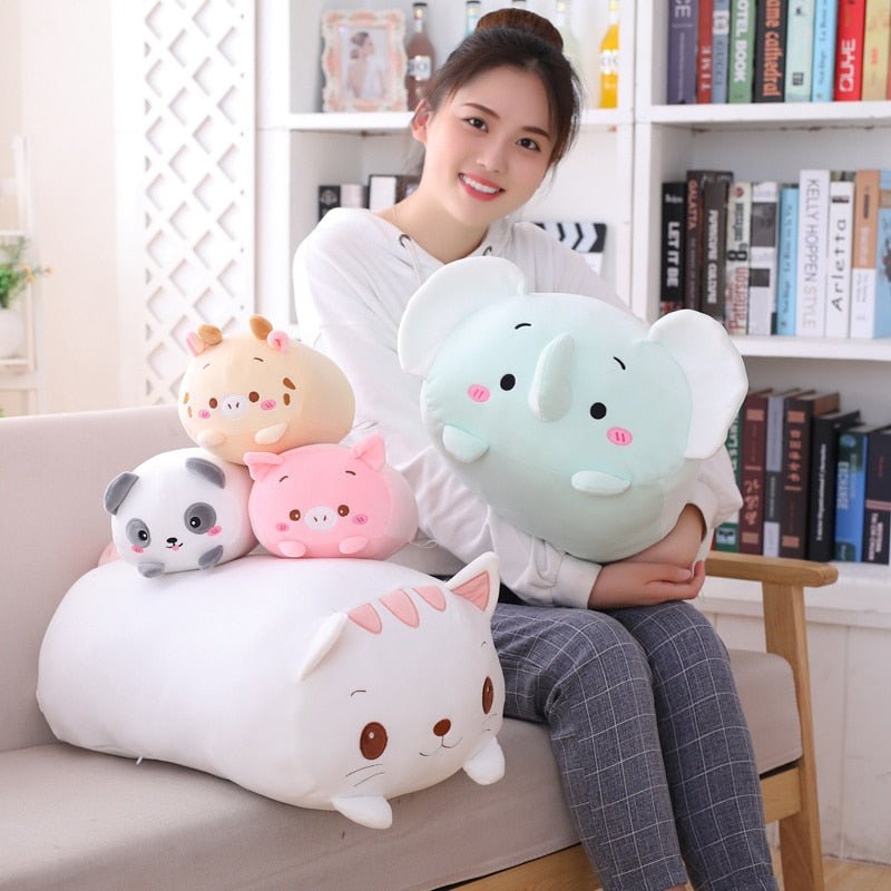 Soft Animal Pillow Cushion - Carbone's Marketplace