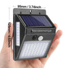 Solar Motion Sensor Outdoor Lamp - Carbone's Marketplace