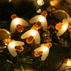 Solar string lights bee decorative lights - Carbone's Marketplace