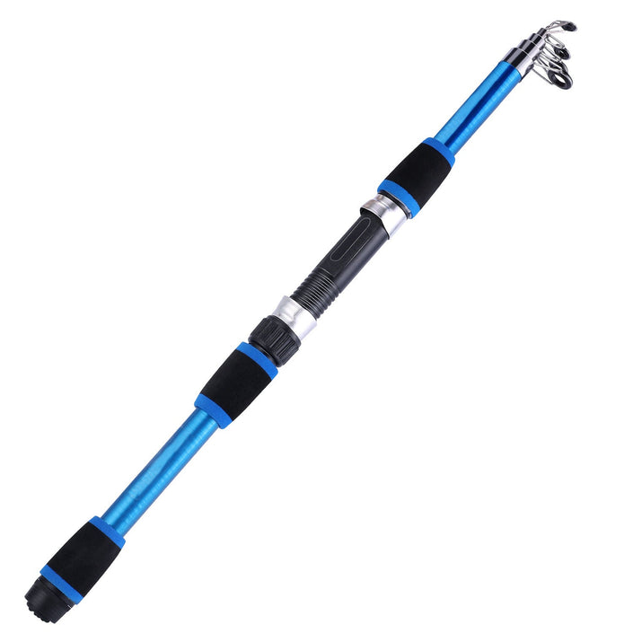 Sougayilang Travel Telescopic Fishing Rod Glass Fiber Fishing Pole - Carbone's Marketplace