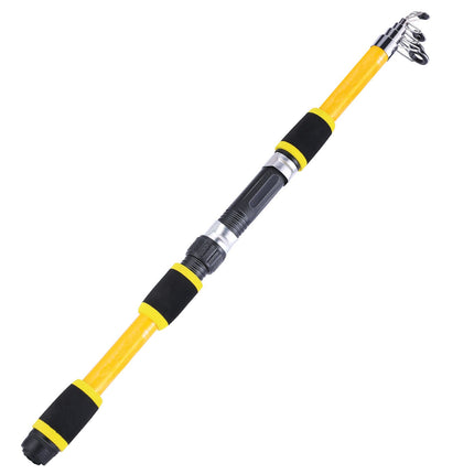Sougayilang Travel Telescopic Fishing Rod Glass Fiber Fishing Pole - Carbone's Marketplace