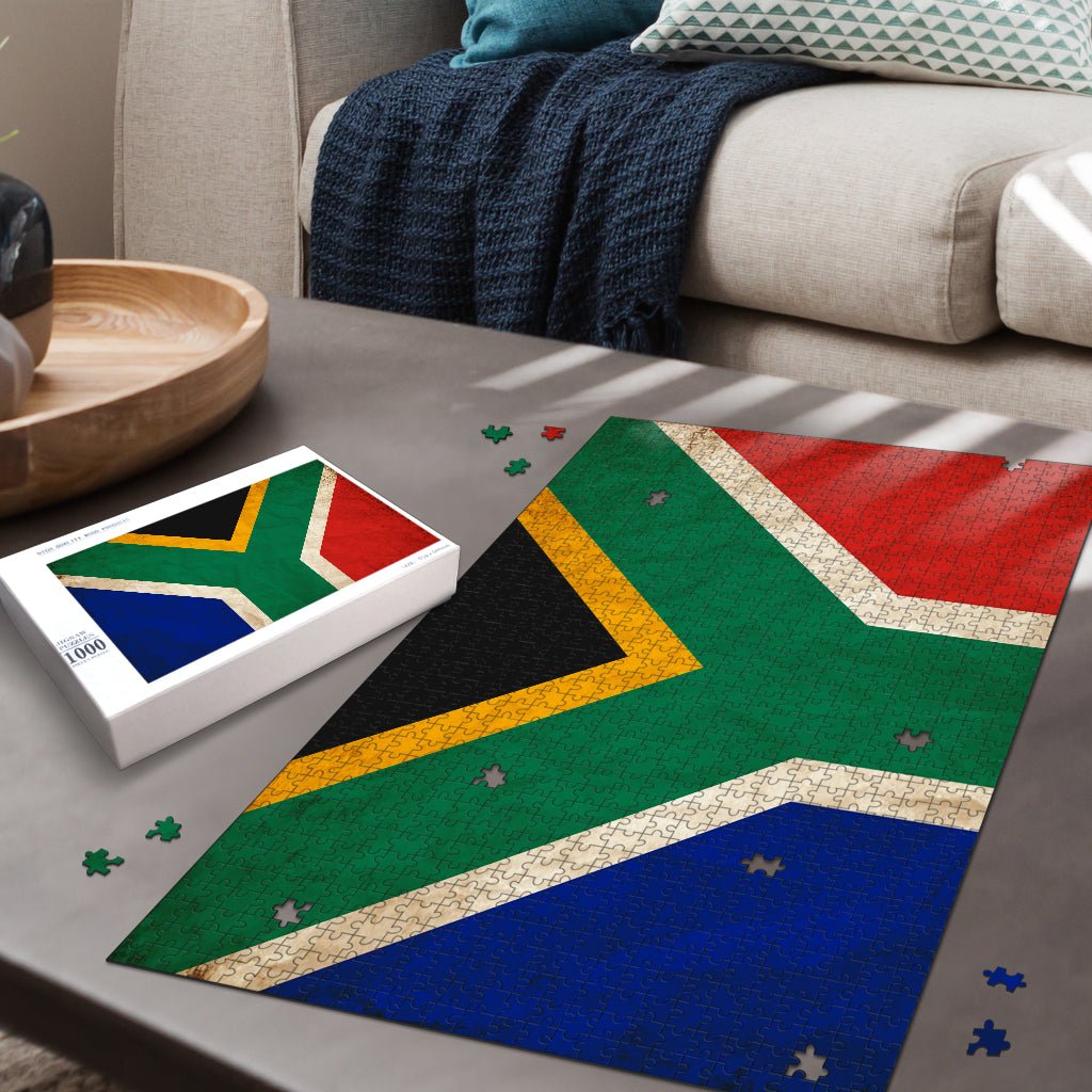 South African Grunge Jigsaw - Carbone's Marketplace