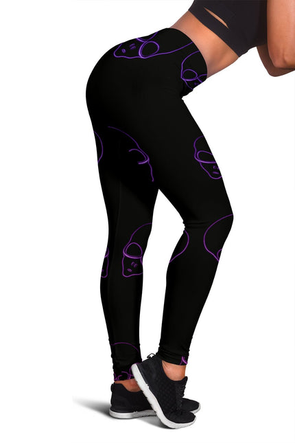 Space Aliens Leggings - Carbone's Marketplace