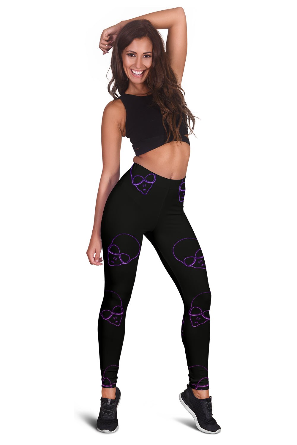 Space Aliens Leggings - Carbone's Marketplace