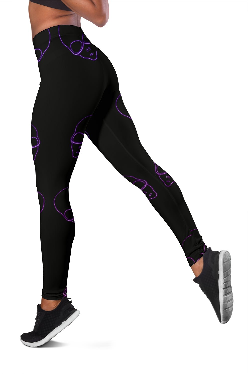 Space Aliens Leggings - Carbone's Marketplace