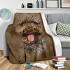 Spanish Water Dog Face Hair Blanket - Carbone's Marketplace