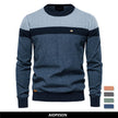 Spliced Cotton Men's Sweater - Carbone's Marketplace