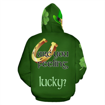 St Patricks Day All Over Hoodie - Carbone's Marketplace