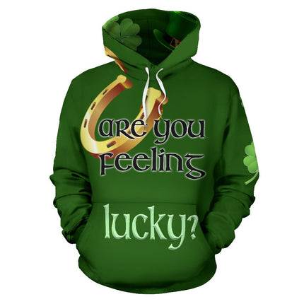 St Patricks Day All Over Hoodie - Carbone's Marketplace