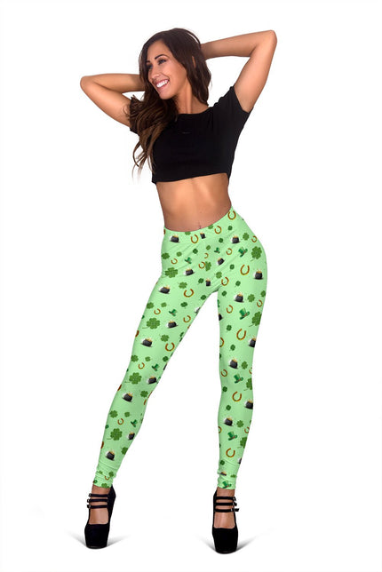 St Patricks Day Womens Leggings - Carbone's Marketplace