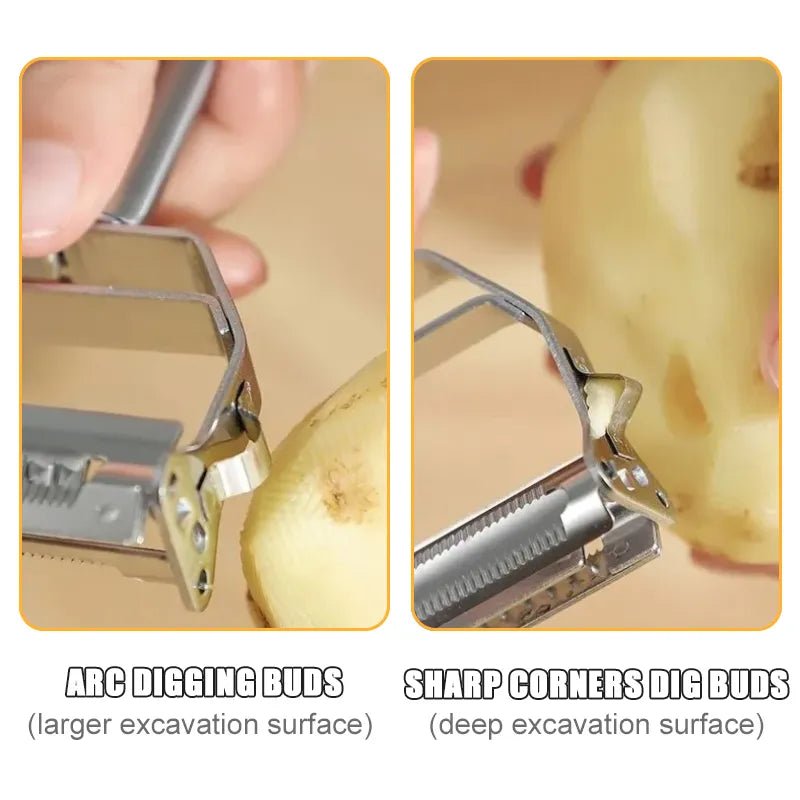 Stainless Steel Kitchen Vegetable Peeler - Carbone's Marketplace