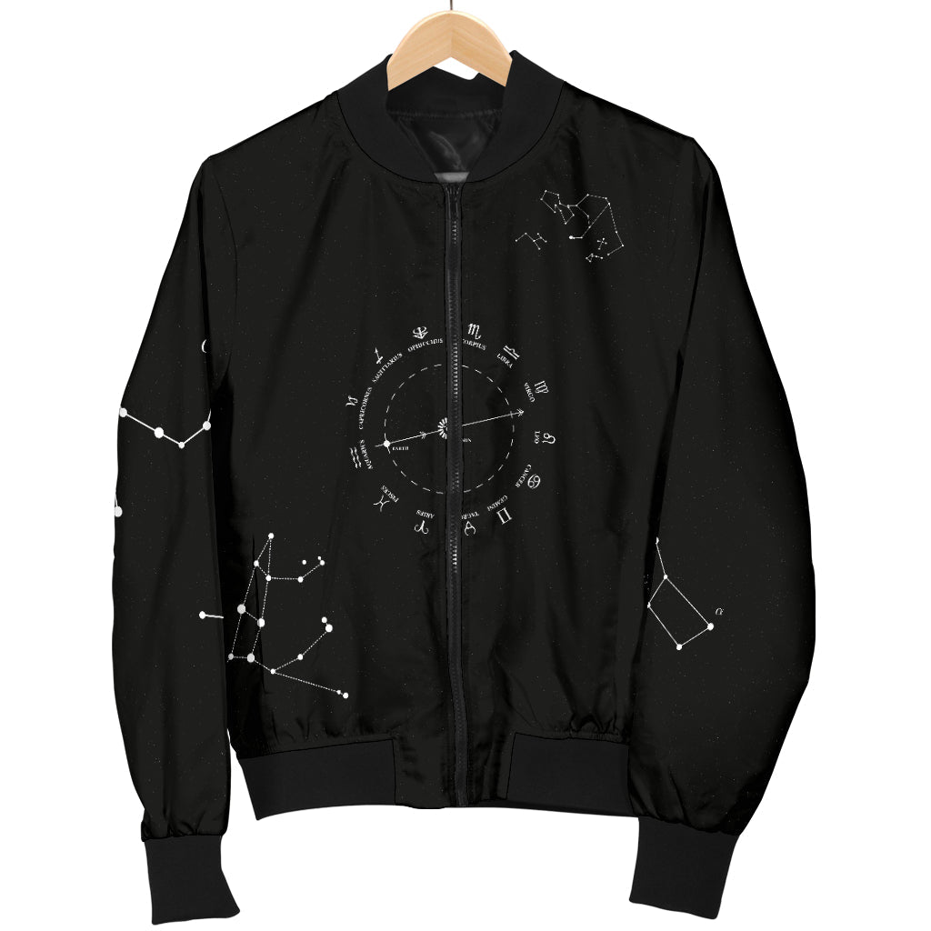 Stars and Constellations Men's Bomber Jacket - Carbone's Marketplace