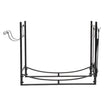 Steel Firewood Log Storage Rack Accessory and Tools for Indoor Outdoor Fire Pit Fireplace - Carbone's Marketplace