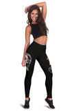 Sugar Skull FitnessLeggings - Carbone's Marketplace