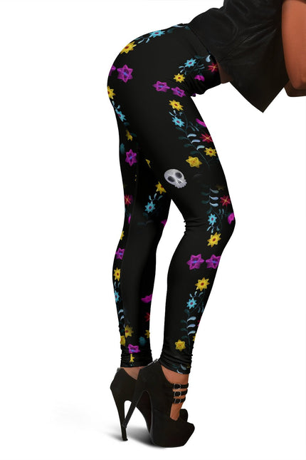 Sugar Skull Superstar Leggings - Carbone's Marketplace