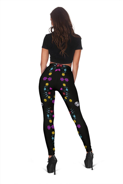 Sugar Skull Superstar Leggings - Carbone's Marketplace