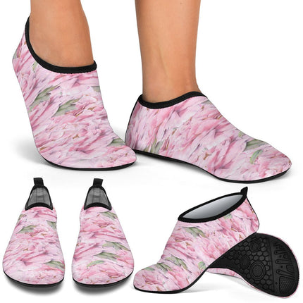 Summer Blooms Aqua Shoes - Carbone's Marketplace