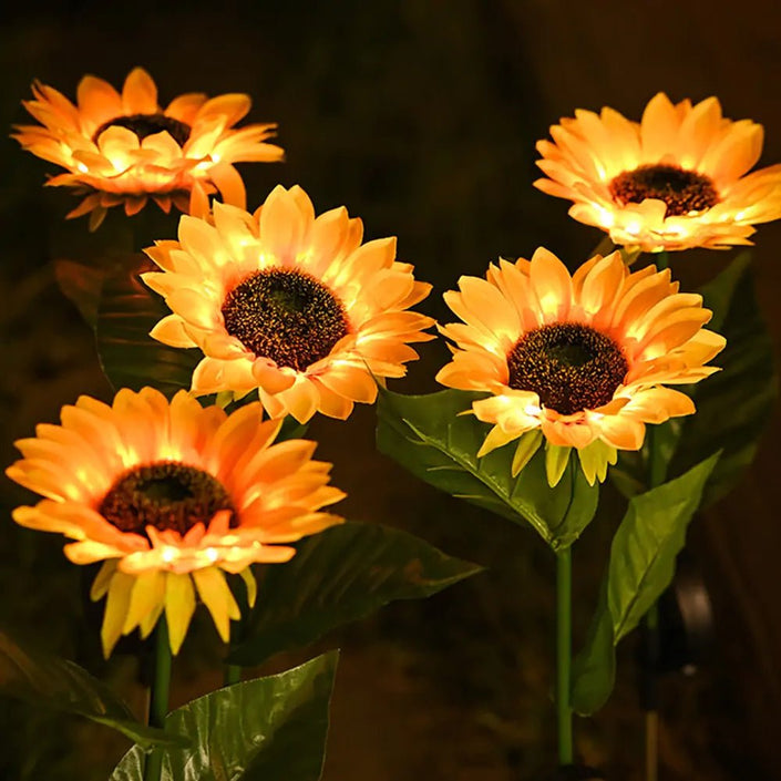 Sunflowers Solar Lawn Light - Carbone's Marketplace