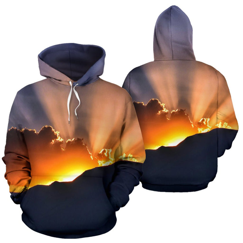 Sun's Rays Pullover Hoodie - Carbone's Marketplace