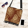 Sweet Brown Paisley Crossbody Boho Handbag - Carbone's Marketplace