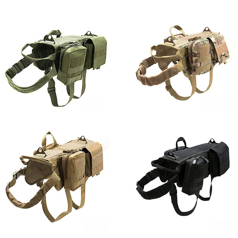 Tactical Military Dog Harness - Carbone's Marketplace