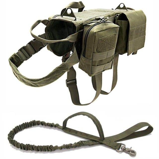 Tactical Military Dog Harness - Carbone's Marketplace