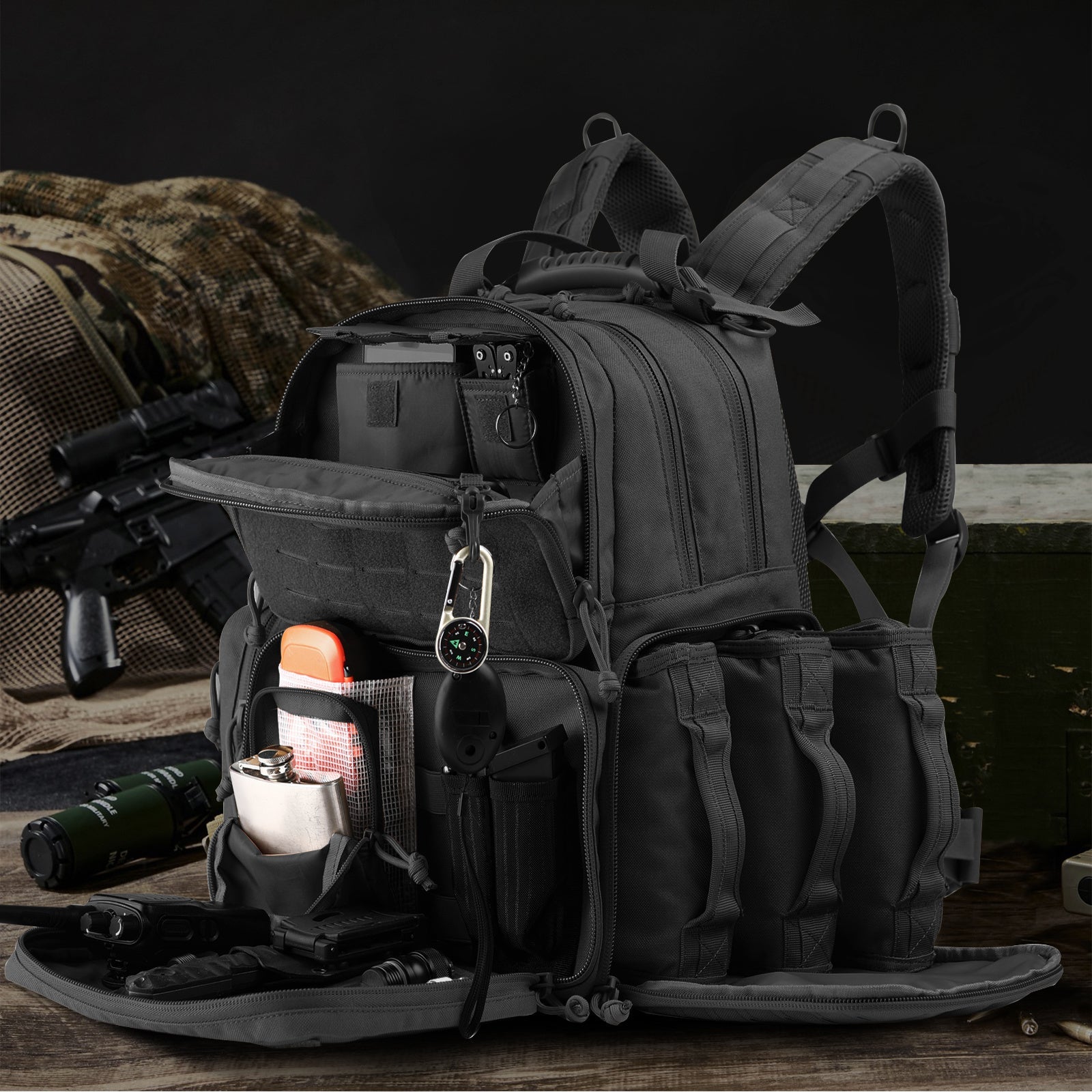 Tactical Range Pistol Backpack - Carbone's Marketplace