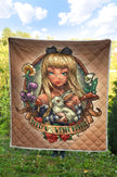 Tattoo Alice In Wonderland Quilt - Carbone's Marketplace