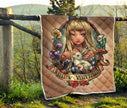 Tattoo Alice In Wonderland Quilt - Carbone's Marketplace