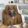 Tervuren Dog Face Hair Blanket - Carbone's Marketplace