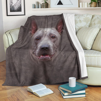 Thai Ridgeback Face Hair Blanket - Carbone's Marketplace