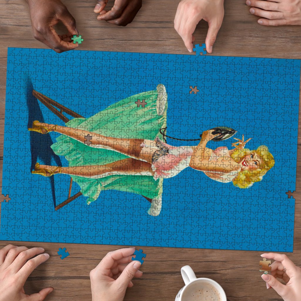 The Pin Up Housewife Jigsaw Puzzle - Carbone's Marketplace