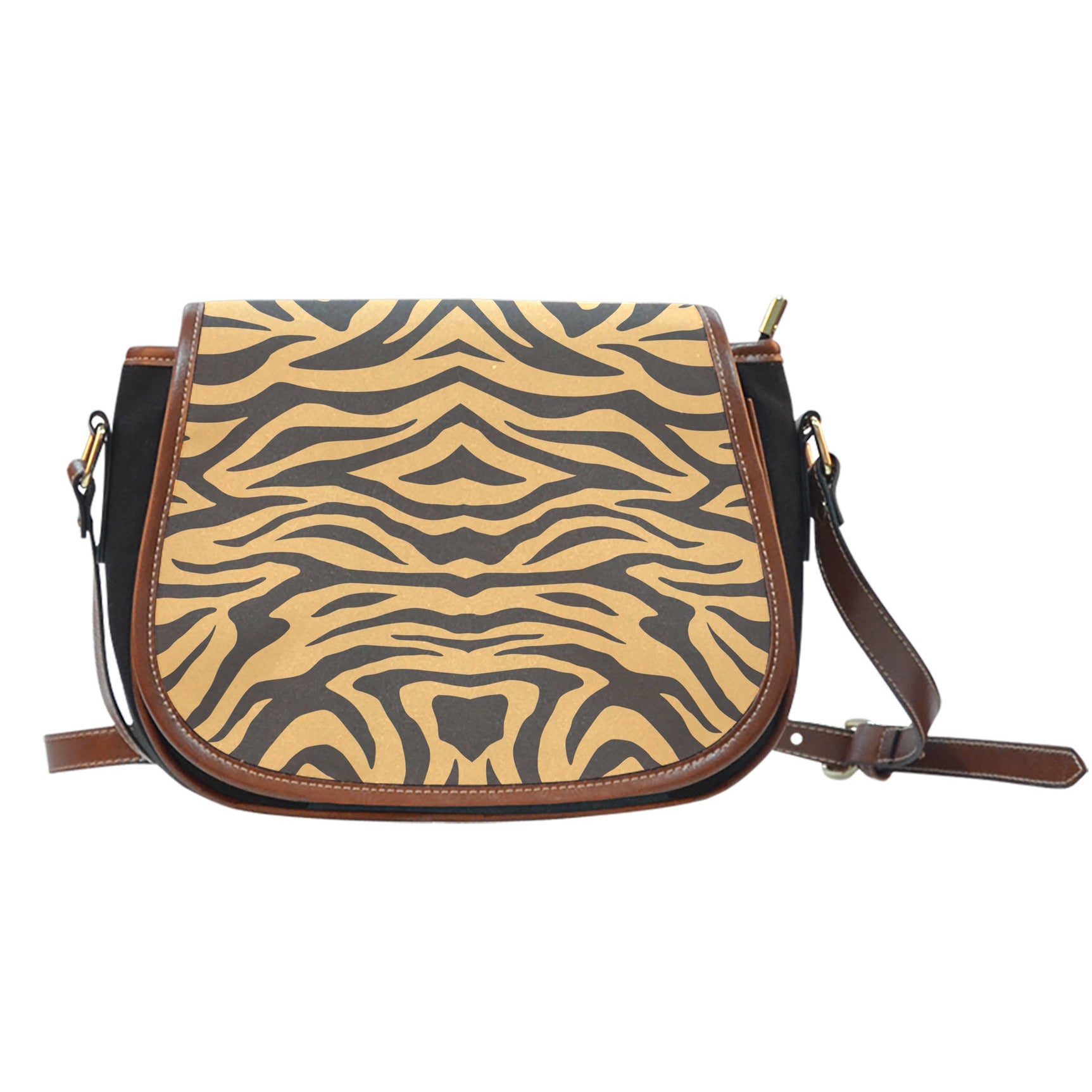 Tiger Print Saddle Bag - Carbone's Marketplace