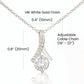 To My Beautiful Girlfriend - Alluring Beauty Necklace - Carbone's Marketplace